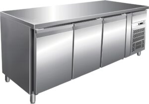 Pro Kühltisch mit 3 Türen und kleine Schublade GN1/1 1795x700x860mm