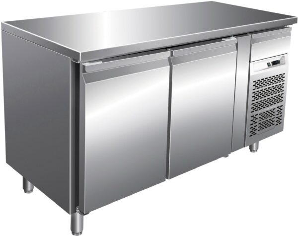 Pro Kühltisch mit 2 Türen und kleine Schublade GN1/1 1360x700x860mm