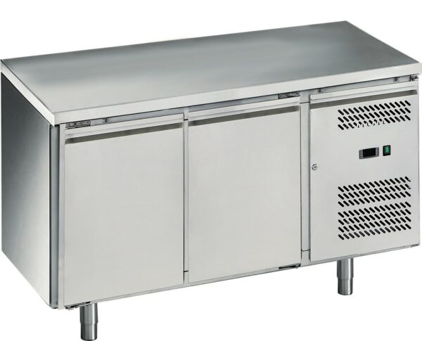 Eco Kühltisch mit 2 Türen, Monoblock GN1/1 1360x700x850mm