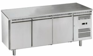 Eco Kühltisch mit 3 Türen, Monoblock GN1/1 1795x700x850mm