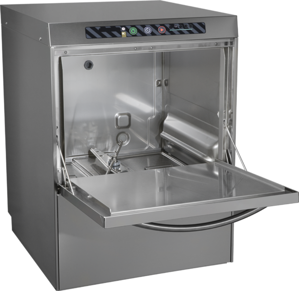 Pro Doppelwandige Geschirrspülmaschine 50x50 mit Reiniger und Ablaufpumpe, 595x610x815mm – Bild 2