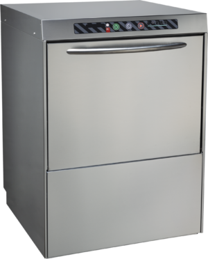 Pro Doppelwandige Geschirrspülmaschine 50x50 mit Reiniger und Ablaufpumpe, 595x610x815mm