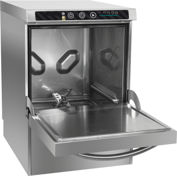 Pro Doppelwandige Geschirrspülmaschine 40x40 mit Reiniger und Ablaufpumpe, 470x600x635mm – Bild 2