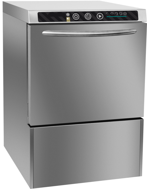 Pro Doppelwandige Gläserspülmaschine 40x40 mit Reiniger und Ablaufpumpe, 470x545x635mm