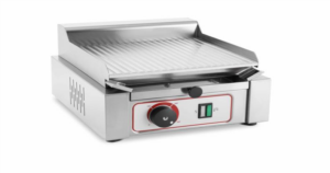 Pro Grillplatte Chromat gerillt 400x320x190 mm (einzeln)