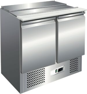 Pro Saladette mit 2 Türen 1045x700x850 mm