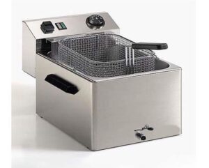 Pro elektrische Fritteuse 10 l mit Ablasshahn 360x420x380mm
