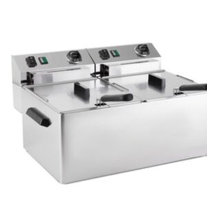 Pro elektrische Fritteuse Monofase 7+7 l  540x420x320mm