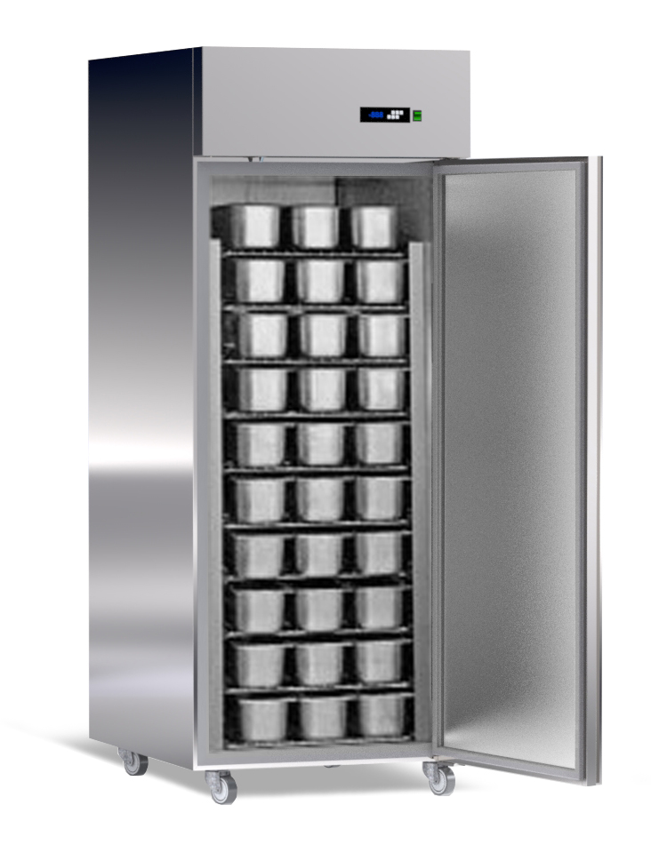 Pro Eistiefkühlschrank mit 1 Tür 790x1010x2150 mm