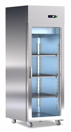 Pro Tiefkühlschrank mit 1 Glastür 790x1035x2090 mm
