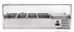 Eco Aufsatzkühlvitrine GN1/3 1200x395x230/435h mm