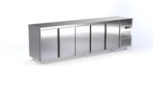 Pro Kühltisch mit 5 Türen 2820x700x870mm