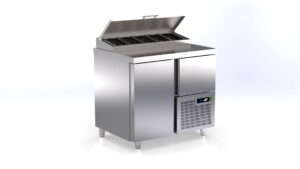 Pro Saladette mit 2 Türen (1x Gross & 1x klein) GN1/1 940x700x990mm