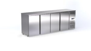Pro Bar-Kühltisch mit 4 Türen 2650x700x1000mm