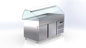 Pro Fisch-Kühlvitrine 1410x900x1170mm