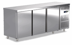Pro Tiefkühltisch mit 3 Türen 2070x700x870mm