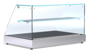 Pro Warmhaltevitrine 1410x700x500mm
