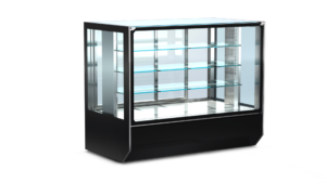 Pro Konditorei und Bäckereikühltheke Schwarz 1200x900x1400mm