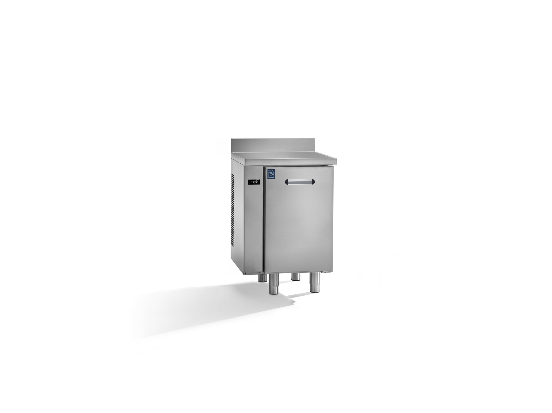 Studio54 Daiquiri Basic Line EN 600x400 SP50 H660 Kühltisch 1 Tür externes Aggregat – Arbeitsplatte mit Aufkantung