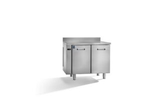 Studio54 Daiquiri Basic Line EN 600x400 SP50 H660 Kühltisch 2 Türen externes Aggregat – Arbeitsplatte mit Aufkantung