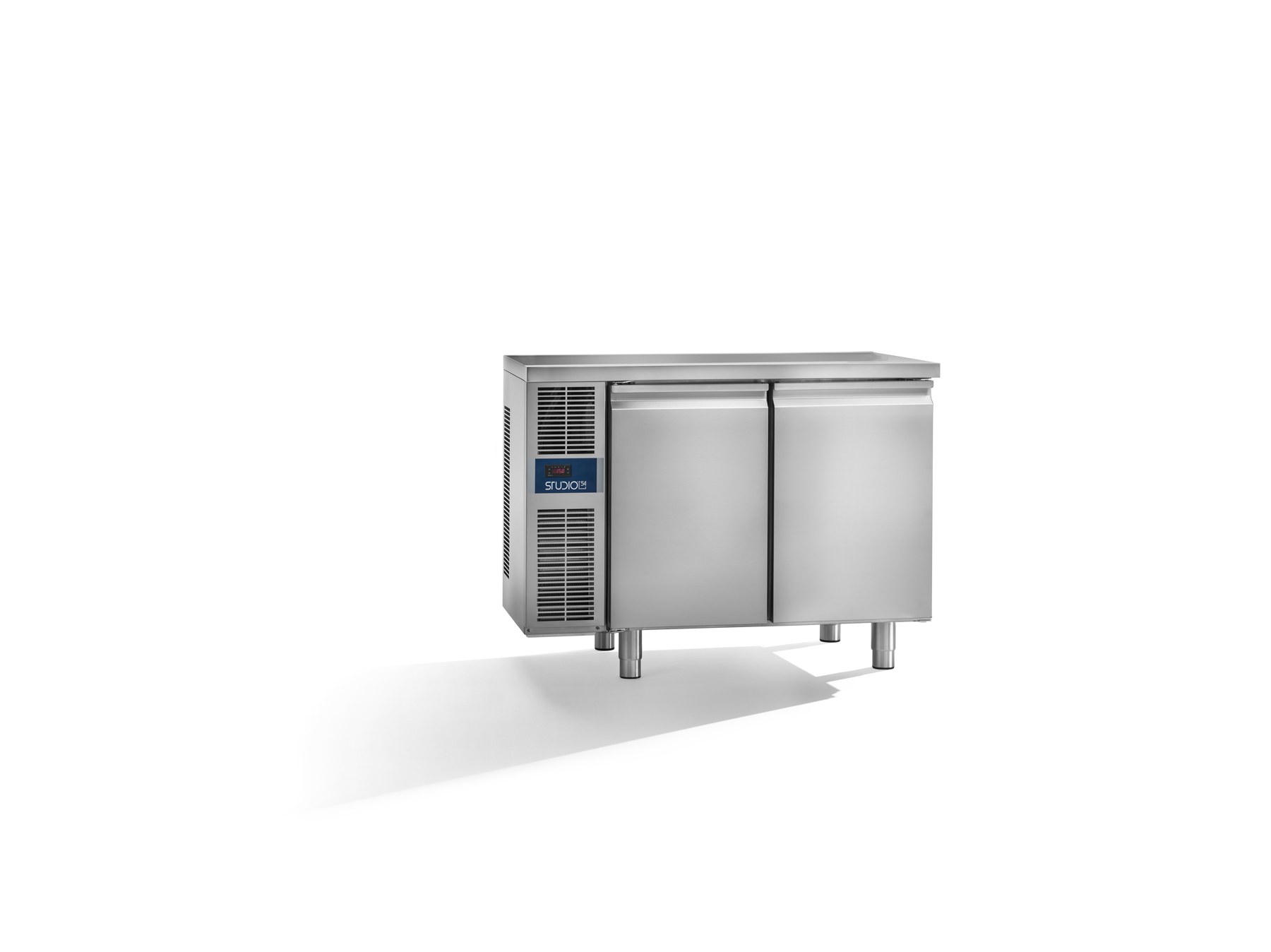 Studio54 Daiquiri Smart Line GN1/1 H450 Kühltisch 2 Türen – glatte Arbeitsplatte