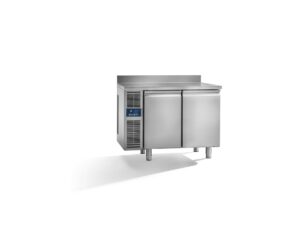Studio54 Kühltisch 2 Türen GN 1/1 – Daiquiri Top Line (mit Aufkantung für externes Aggregat)