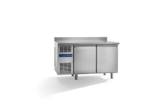 Studio54 Daiquiri Top Line EN 600x400 H660 Kühltisch 2 Türen mit Aggregat – Arbeitsplatte mit Aufkantung