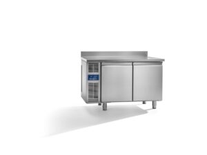 Studio54 Daiquiri Top Line EN 600x400 H450 Kühltisch 2 Türen externes Aggregat – Arbeitsplatte mit Aufkantung