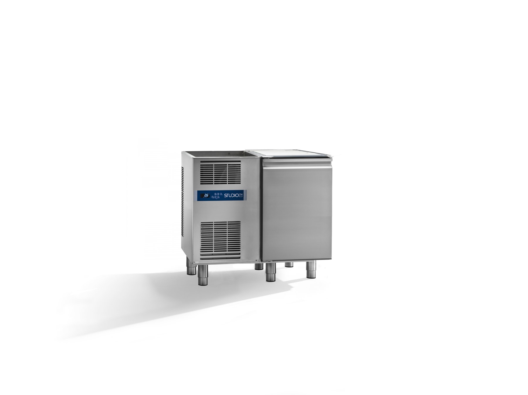 Studio54 Daiquiri Top Line EN 600x400 H760 Kühltisch 1 Tür mit Aggregat – ohne Arbeitsplatte