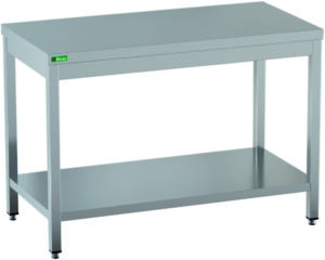 Pro Arbeitstisch mit Grundboden – 1000x700x850h mm