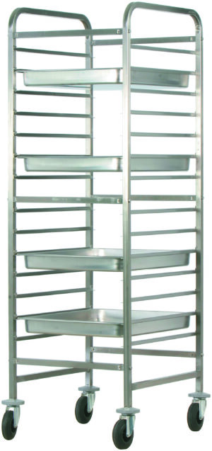 Pro Servierwagen – GN2/1, 14-fach – 28h mm
