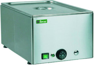 Pro Bain-Marie-Speisenwärmer – GN1/1, 3-fach – 150h mm