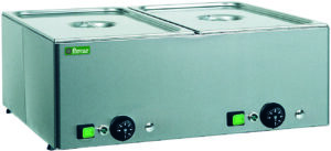 Pro Bain-Marie-Speisenwärmer – GN1/1, 3-fach – 150h mm