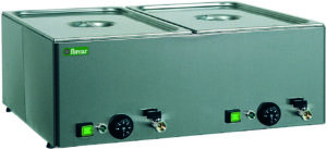 Pro Bain-Marie-Speisenwärmer – GN1/1, 3-fach – 150h mm