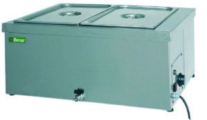 Pro Bain-Marie-Speisenwärmer – GN1/1, 3-fach – 150h mm