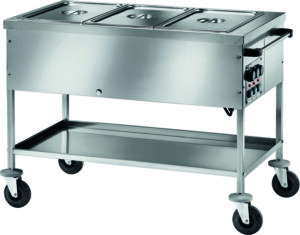 Pro Bain-Marie-Wagen – 1170x670x850h mm