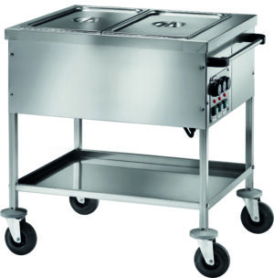 Pro Bain-Marie-Wagen – 840x650x850h mm