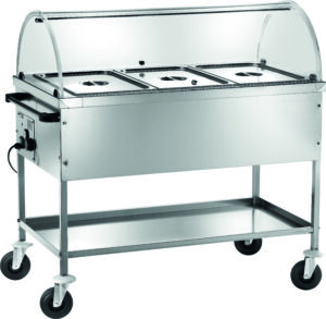 Pro Bain-Marie-Wagen – 1170x670x1140h mm