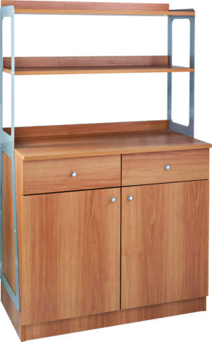 Pro Servierschrank in Holzoptik