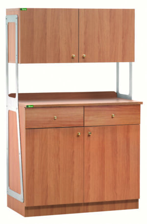 Pro Servierschrank in Holzoptik