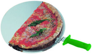 Pro Pizza-Servierschaufel aus Edelstahl – ø33 cm