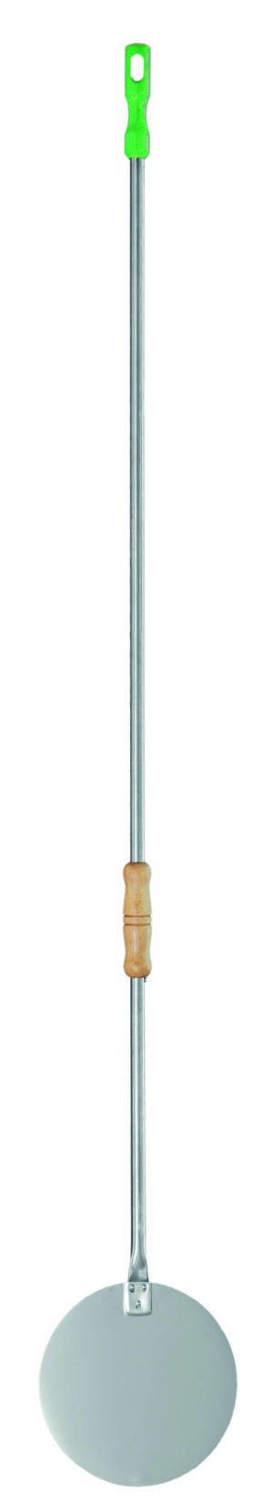 Pro Pizza-Wendeschaufel aus Edelstahl – ø22 cm